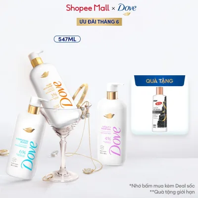Sữa tắm Dove Serum Dưỡng da chuyên sâu 547ml