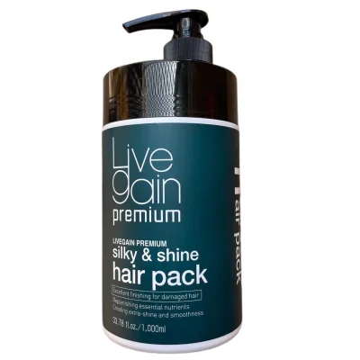 Hấp dầu siêu mượt Livegain Silk Shine Hair Pack (nước hoa) 1000ml