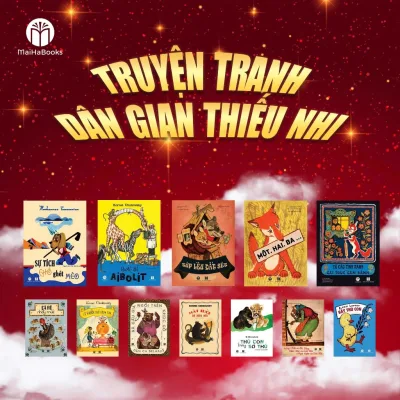 Sách - [Giải cứu sách] Bộ Sách Thiếu Nhi Dân Gian Nga 12 Cuốn - Mai Hà Books