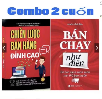 Sach - Combo 2 Cuốn: Chiến Lược Bán Hàng Đỉnh Cao + Bán Chạy Như Điên ( có bản lẻ)
