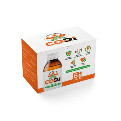 Thực Phẩm Chức Năng CODI Thảo Dược Thiên Nhiên Giảm Ho Giải Cảm Tan Máu Đông Detox Cơ Thể Combo 6 Chai 100ML