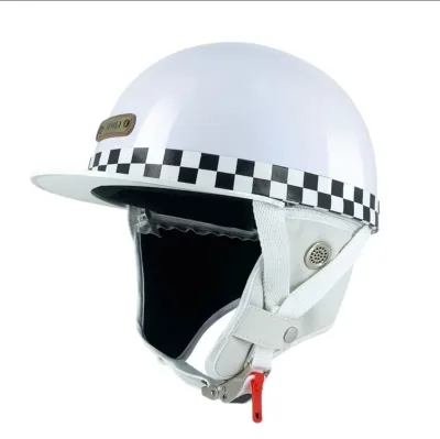 Vintage Napoli Bosozoku Japan Style Half-Head Helmet - Vintage Half-Head Motorcycle Helmet [Freeship]