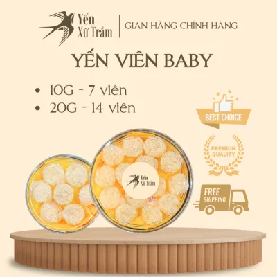 Tổ yến sào dùng thử Yến Xứ Trầm Khánh Hòa nguyên chất tiện lợi tiết kiệm