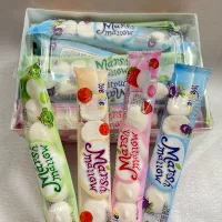 Hộp 30 gói kẹo dẻo hình bánh bao có nhân mix vị(gói 6 cái)