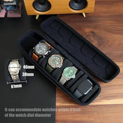 Hộp đựng đồng hồ YOWEI dành cho nam hoặc nữ Đồng hồ du lịch Hộp đựng đồng hồ lưu trữ di động Giá đỡ hiển thị cho đồng hồ đeo tay và đồng hồ thông minh VN