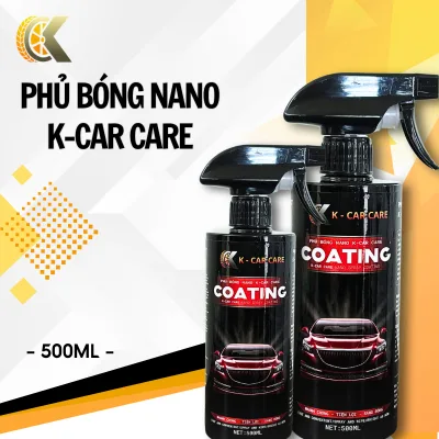 Xịt Phủ Bóng Nano K-Car Care 500ml – Dưỡng Bóng Loáng, Bảo Vệ Bề Mặt Xe Ô Tô Hiệu Quả