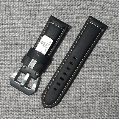 Dây đồng hồ da bò (size 20mm - 22mm -24mm - 26mm), dây đồng hồ nam khóa kim - D1805