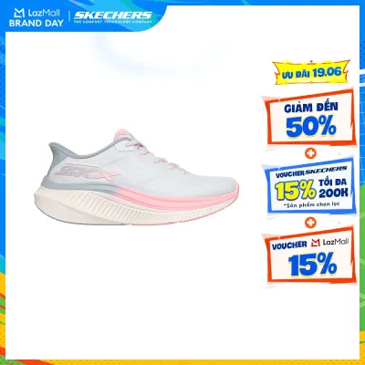 Giày Thể Thao Nữ Skechers Slip-ins GOwalk Max Cushioning Arch Fit Areena Đi Bộ - 125582-LGPK APMA