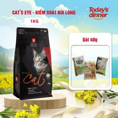 Thức ăn cho mèo CAT'S EYE/ PREMIUM mọi lứa tuổi 1kg, thức ăn hạt khô nhập khẩu Hàn Quốc