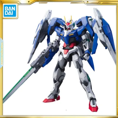 BANDAI Models MG 1/100 00 Enhanced Gundam 00 Raiser Gundam Bộ sưu tập đồ chơi mô hình nhân vật hành động