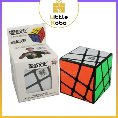 Rubik MoYu MeiLong Crazy Windmill Cube Rubic Biến Thể Đồ Chơi Trí Tuệ Trẻ Em Phát Triển Tư Duy 3x3x3 - Little Kobo