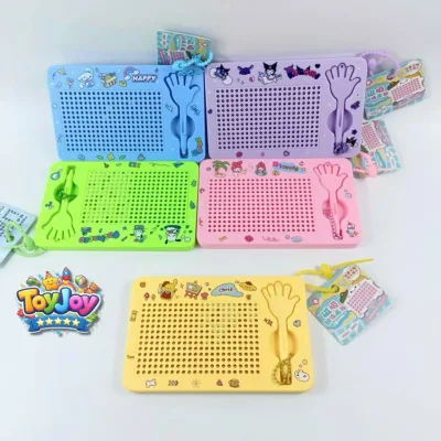 Đồ Chơi Bảng Vẽ Nam Châm Từ Tính Hoạt Hình Thiết Kế 2in1 Size To Dành Cho Trẻ Em
