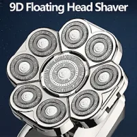 Đầu Thay Thế cho Máy Cạo Râu, Tóc, 9 Lưỡi Thông Minh, Dùng Để Cạo Trọc, Cho Người Hói Đầu. Hàng chính hãng