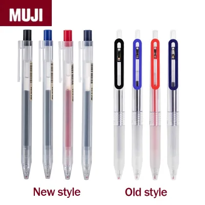 Muji Bút Bi Mực Đen / Đỏ / Xanh Ngòi 0.5mm