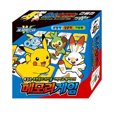 Trò chơi trí nhớ Pokemon / Trò chơi bảng trẻ em / Đồ chơi trẻ em / Đồ chơi giáo dục / Xếp hình / Trò chơi bài