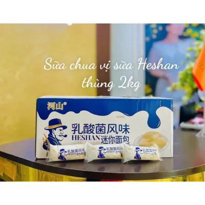 Bánh sữa chua Ông già Heshan/Horsh/sữa chua mix vị (thùng 45cái +tặng 1c)