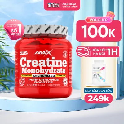 Thực Phẩm Bổ Sung Amix Creatine Monohydrate Micronized 300g Chính Hãng