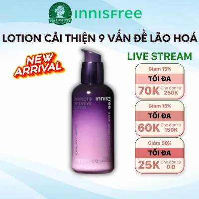 Innisfree Perfect 9 Intensive Lotion 9 Types of Herbs 160 ml