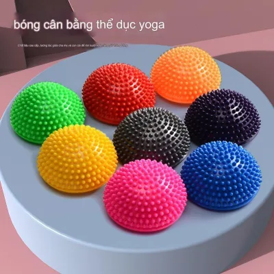 Cầu gai massage chân hỗ trợ bàn chân bẹt cho bé; dụng cụ tập yoga