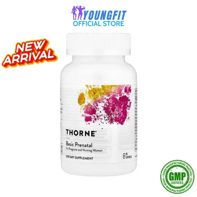 Viên Uống Thorne Basic Prenatal Cung Cấp Vitamin Khoáng Chất Dinh Dưỡng Cho Mẹ Bầu Khoẻ Mạnh (Hộp 90 viên) - YoungFit
