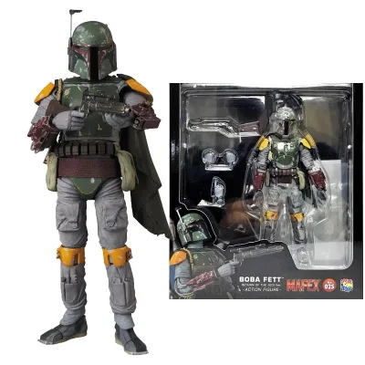 Medicom Toy MAFEX 025 Boba Fett Star Wars Episode VI Return of The Jedi Anime Figure Model Action mô hình