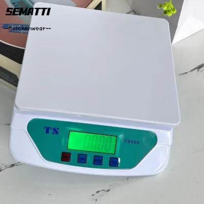 Cân điện tử kỹ thuật số SEMATTI, Màn hình LCD bằng nhựa Cân nhà bếp, Đo chính xác bền Cân điện tử Sử dụng nhà bếp