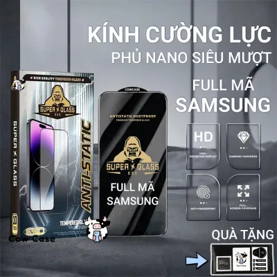 Kính cường lực Samsung A17 A07 A56 A36 A06 S25 S24 A16 A15 A14 A12 A23 A13 A03 A04 A51 A11 A02S A50 A24 A32 A31 A55