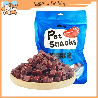Bánh thưởng Masti cho thú cưng dạng dải thịt bò 500g (Thức ăn thưởng, đồ ăn nhẹ vị thịt bò cho chó mèo)
