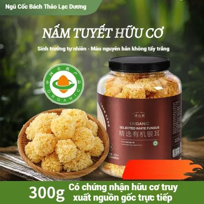Nấm tuyết hữu cơ ngân nhĩ hữu cơ bông nhỏ sinh trưởng tự nhiên không tẩy trắng