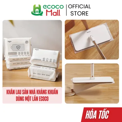 Khăn lau sàn nhà kháng khuẩn ECOCO dùng một lần, Giấy lau bụi tĩnh điện đa năng