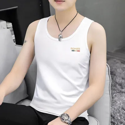 Áo vest nam có sẵn Phong cách mới Áo chui đầu thời trang Slimmer Look cổ tròn thon gọn Áo vest hợp thời trang Áo vest phù hợp cho nam 26.5.6Spot áo vest nam thời trang mới áo chui đầu tròn mỏng20260506