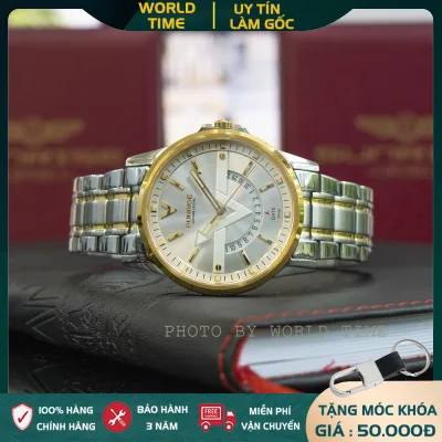 Đồng Hồ Nam Sunrise DM1116SWA Chính Hãng Full Box - Kính Sapphire - Chống xước, chống nước - Thẻ Bảo Hành 3 Năm