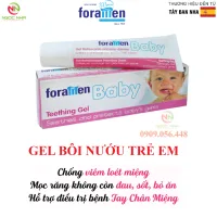 Gel bôi trẻ em giúp giảm sưng nướu, phồng rộp nướu, giảm nhanh các triệu sưng đau vùng nướu của trẻ sơ sinh và trẻ nhỏ do mọc răng, nhiệt miệng, viêm nướu và bệnh tay chân miệng Foramen Baby 30ml/ Tây Ban Nha