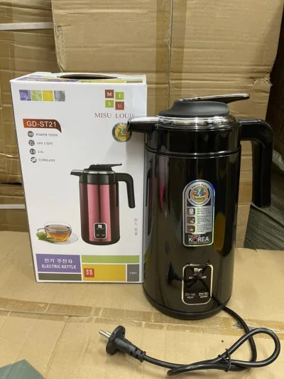 Ấm siêu tốc CUCKOO giữ nhiệt GD-ST21, Bình siêu tốc cao cấp dung tích 3 lít đun nước giữ nhiệt