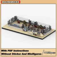 Star Movie Scene MOC-184263 Động vật Hàng rào Kiến trúc trang trại mô-đun Khối xây dựng sáng tạo Mô hình Gạch trẻ em Đồ chơi Quà tặng Giáng sinh Tương thích với LEGO