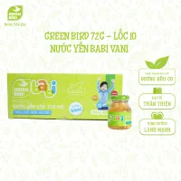 Nước Yến Cho Trẻ Em Green Bird Babi Hương Vani Tốt Cho Hệ Tiêu Hóa Hũ 72g
