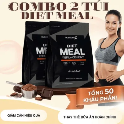 Combo of 2 Bags of Diet Meal Weight Loss Milk – Low-Calorie Meal Replacement, Delicious Taste, Easy to Drink, High Nutrition, Safe for Health, Effective