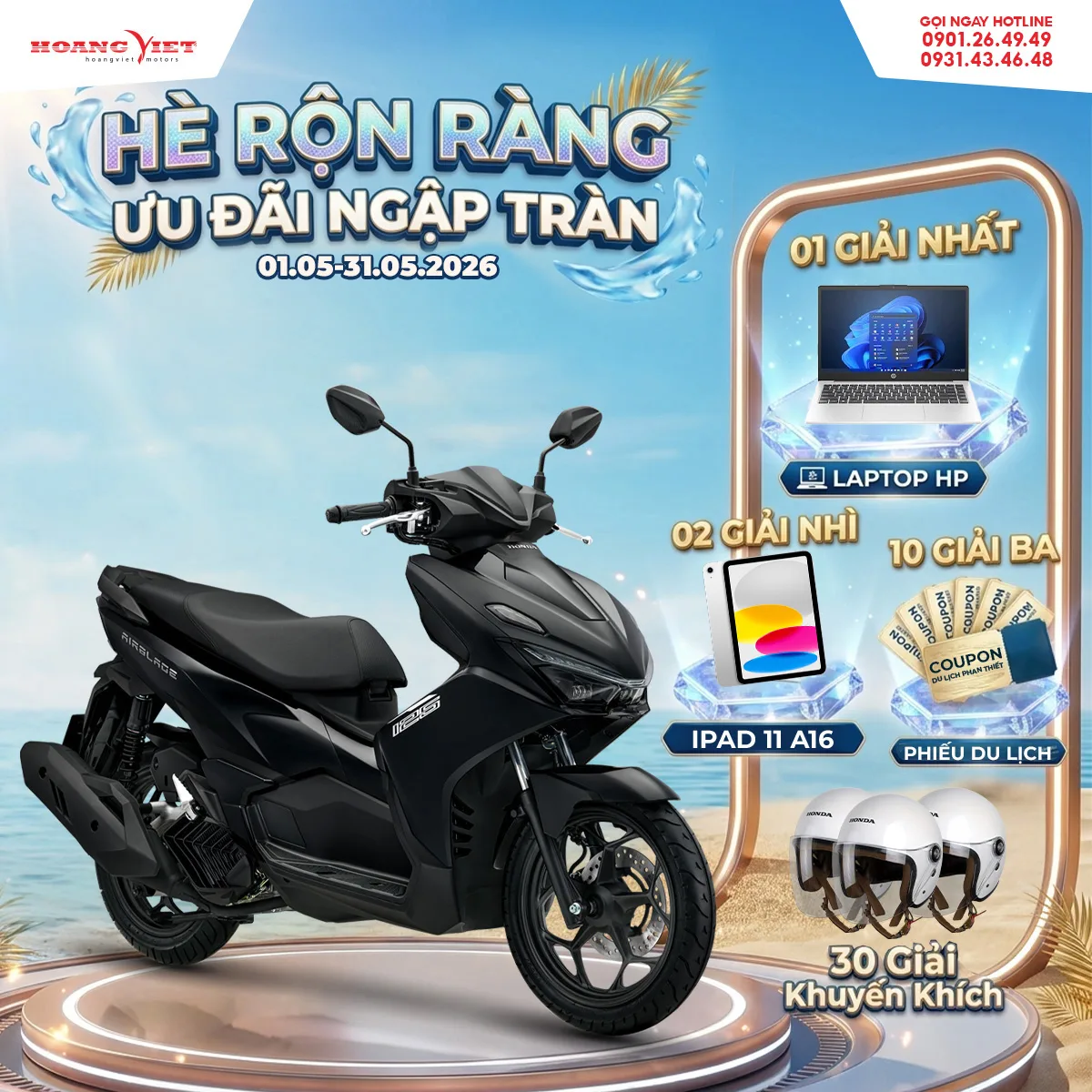 Xe máy Honda Air Blade 125cc 2026 -  Phiên Bản Tiêu Chuẩn