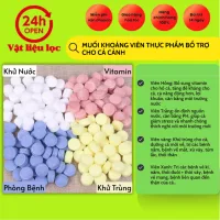 Muối khoáng viên thực phẩm bổ trợ cho cá cảnh