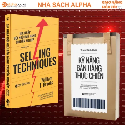 Lẻ/Combo Sách GỐI ĐẦU GIƯỜNG Cho Dân Sale: Gia Nhập Đội Ngũ Bán Hàng Chuyên Nghiệp+ Kỹ Năng Bán Hàng Thực Chiến