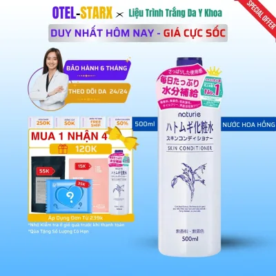Y Di Naturie Rose Water 500ml Moisturizing and Brightening Skin, OTEL STARX, OH-LN500, Hatomugi Skin Conditioner, Anti-Aging Auth Standard