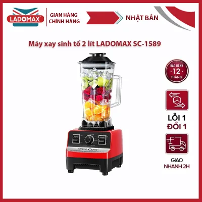 Máy xay sinh tố công nghiệp máy xay sinh tố đa năng công suất lớn động cơ khỏe thiết kế lưỡi dao thép không gỉ dung tích 2L chuyên dụng đa năng xay thịt xay đá xay hạt khô đá bào thực phẩm cứng Freeship