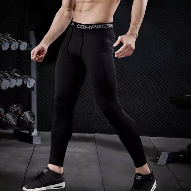 Quần Giữ Nhiệt Nam ,Quần Legging Combat Pro Tập Gym Thể Thao Dáng Dài Màu đen( cam kết y hình)