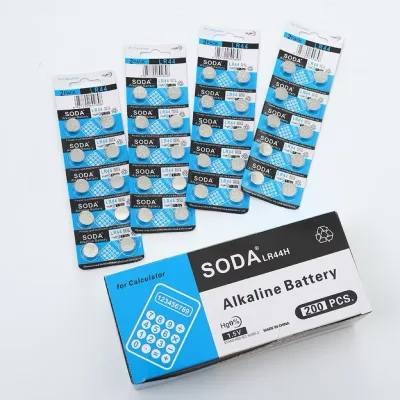 Pin Cúc Áo AG1(LR621) AG3(LR41) AG4(LR626) AG10(LR1130) AG13(LR44)-Vỉ 10 Viên(Hiệu SODA)