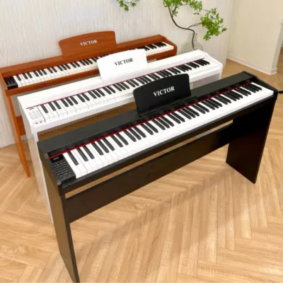 Đàn Piano Điện Victor VT02 - 88 Phím - Tặng Full Phụ Kiện,Khoá Học Online - HIẾU ÂM NHẠC