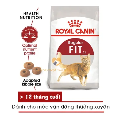 Thức ăn mèo Royal Canin FIT 32 400g (dành cho mèo trưởng thành - thích vận động) - [Nông Trại Thú Cưng]