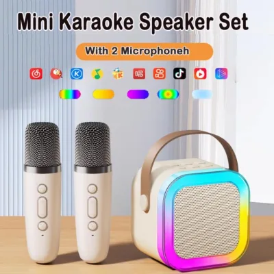 ( MUA 1 TẶNG 2 ) Loa bluetooth hát karaoke k12 tặng kèm 2 mic, loa karaoke nghe nhạc hát tại nhà, có thể thay đổi giọng , Bảo hành lỗi 1 đổi 1