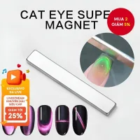 3D cho mèo Mắt Móng Tay Nghệ Thuật Bút Nam Châm Hai Đầu Cây Đũa Phép Cho Gel Ba Lan DIY Dụng Cụ Làm Móng Tay