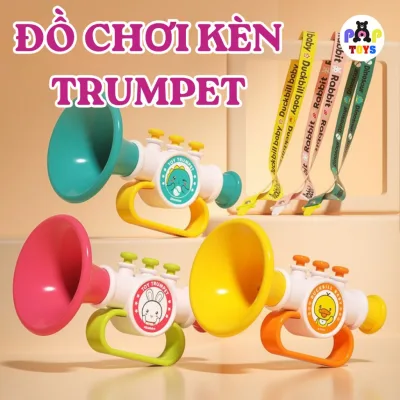 Đồ Chơi Kèn Trumpet, Harmonica, Kèn Vịt Vàng Âm Thanh Vui Nhộn Giúp Bé Rèn Luyện Hô Hấp, Khám Phá Thế Giới Âm Thanh