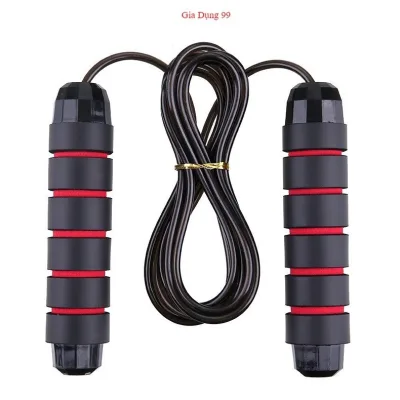 Dây nhảy giảm cân đốt mỡ bụng lõi thép đàn hồi kèm tạ 2.7m tập thể dục gym muay thái tại nhà